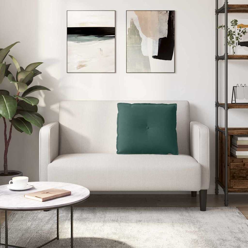 Jastuk za leđa Tamnozelena 60 x 50 cm Kordura tekstil