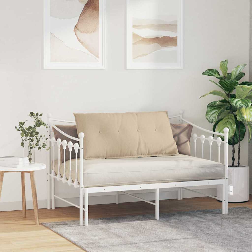 Jastuk za leđa Krema 100 x 19 x 50 cm tkanina