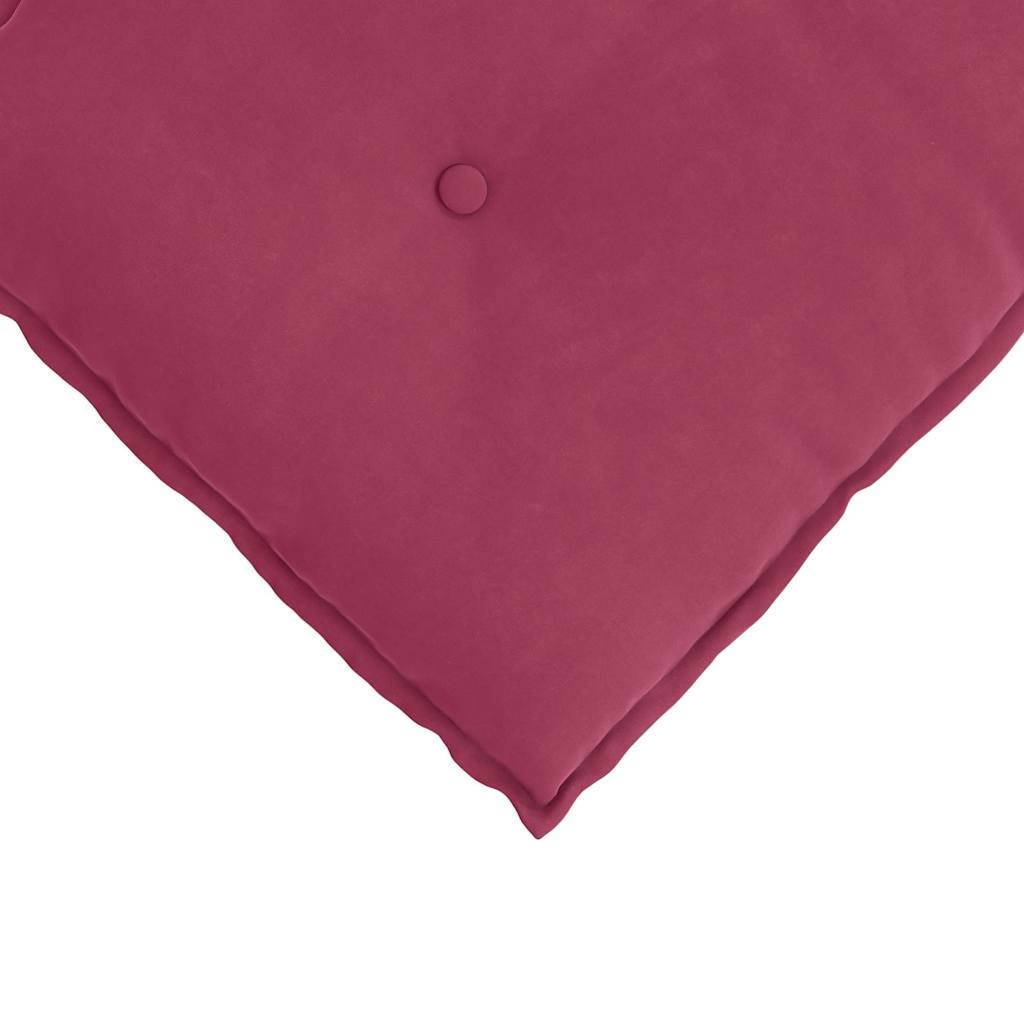 Jastuk za leđa Vinska crvena 100 x 50 cm Kordura tekstil