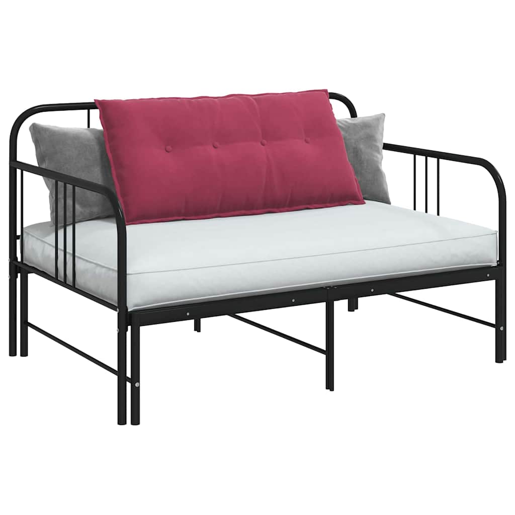 Jastuk za leđa Vinska crvena 100 x 50 cm Kordura tekstil