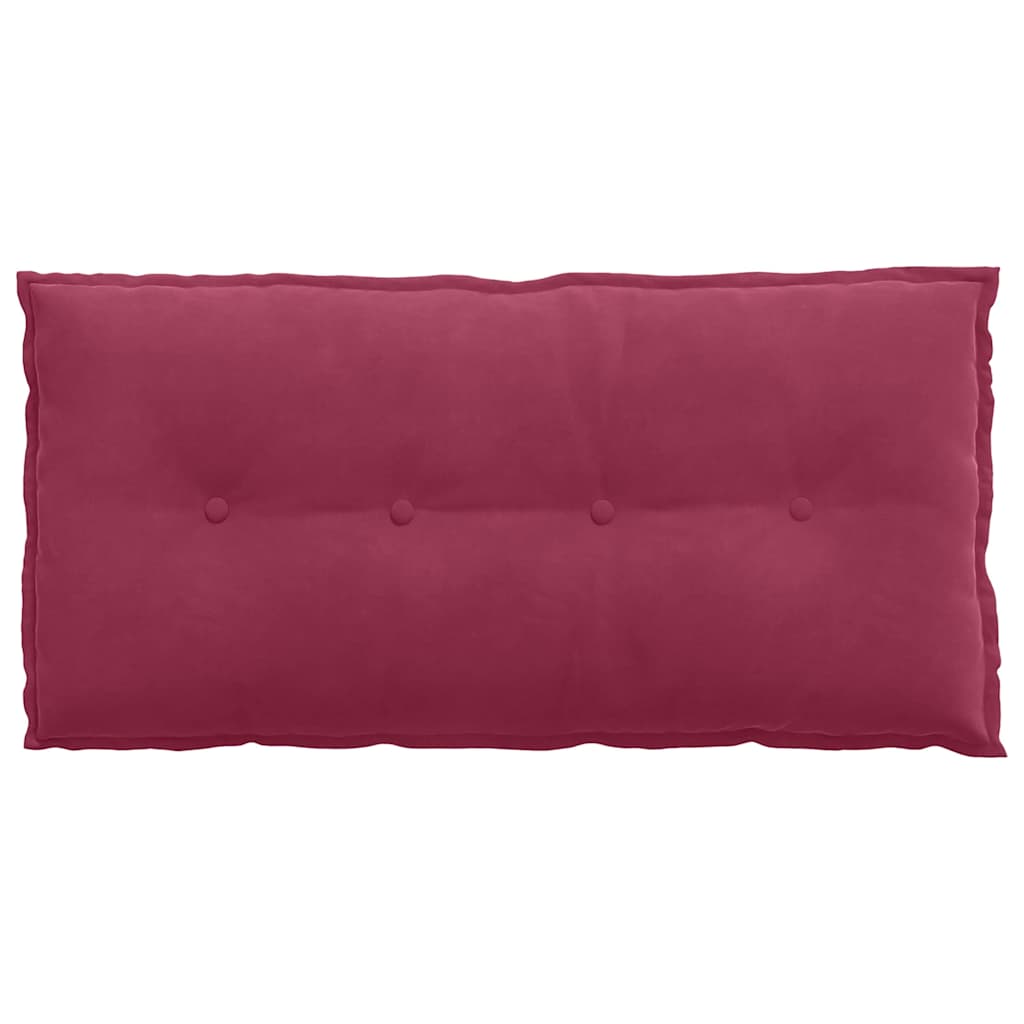 Jastuk za leđa Vinska crvena 100 x 50 cm Kordura tekstil