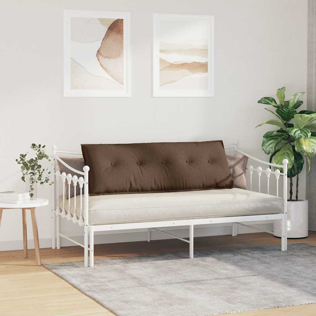 Jastuk za leđa Smeđa 140 x 19 x 50 cm tkanina