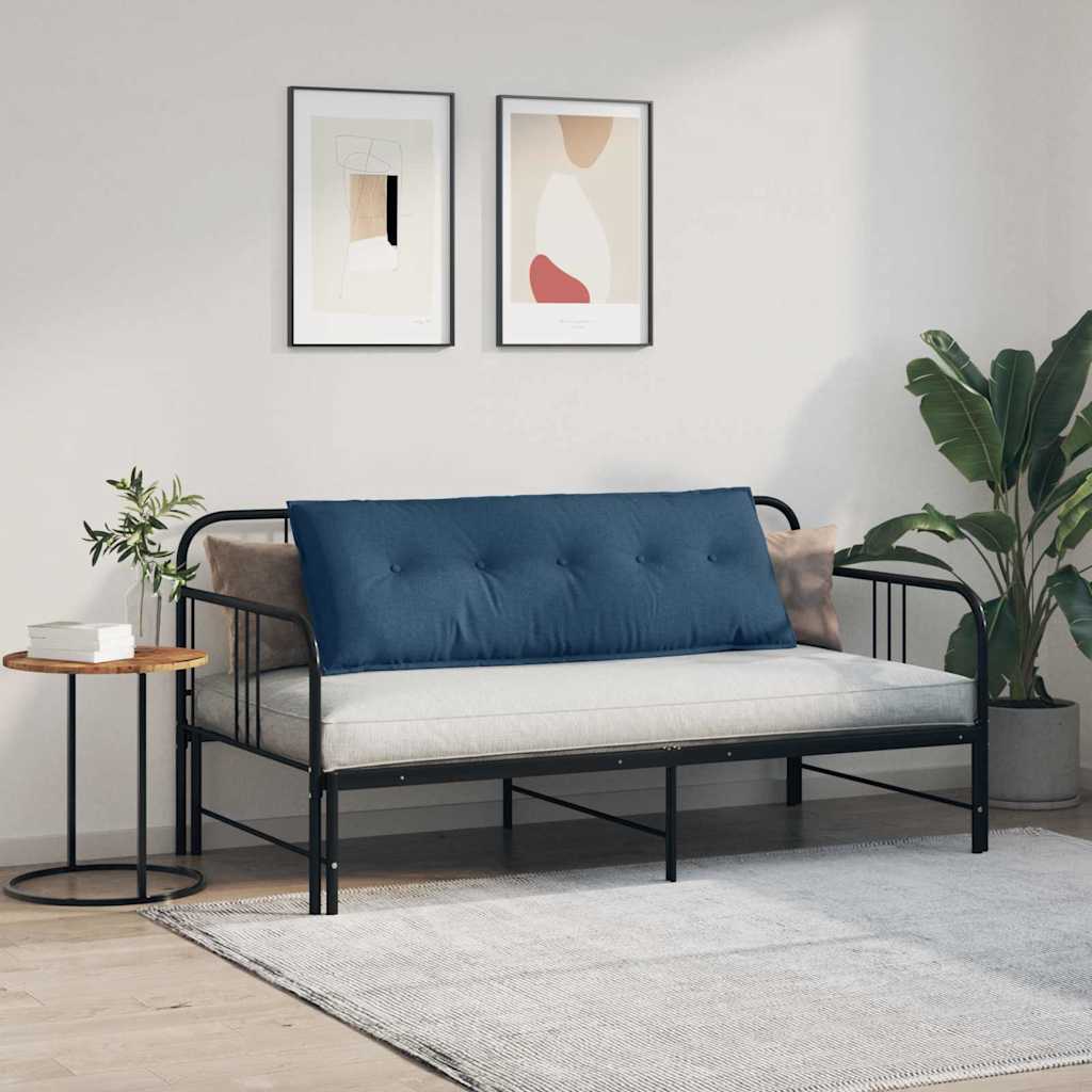 Jastuk za leđa Plava 140 x 19 x 50 cm tkanina