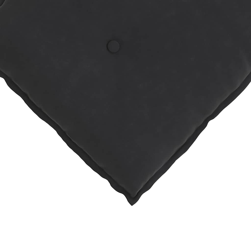 Jastuk za leđa Crna 180 x 50 cm Kordura tekstil