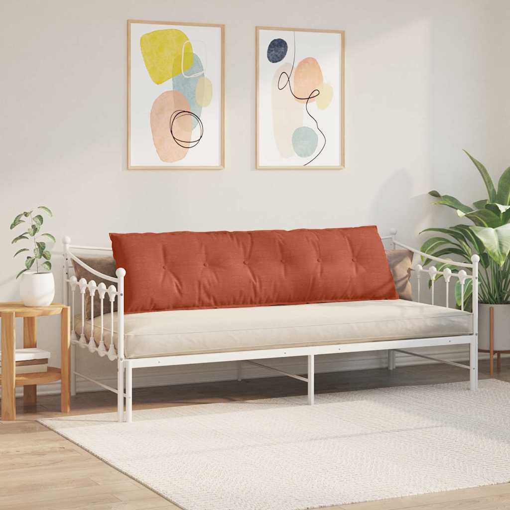 Jastuk za leđa Crvena narančasta 180 x 50 cm Kordura tekstil