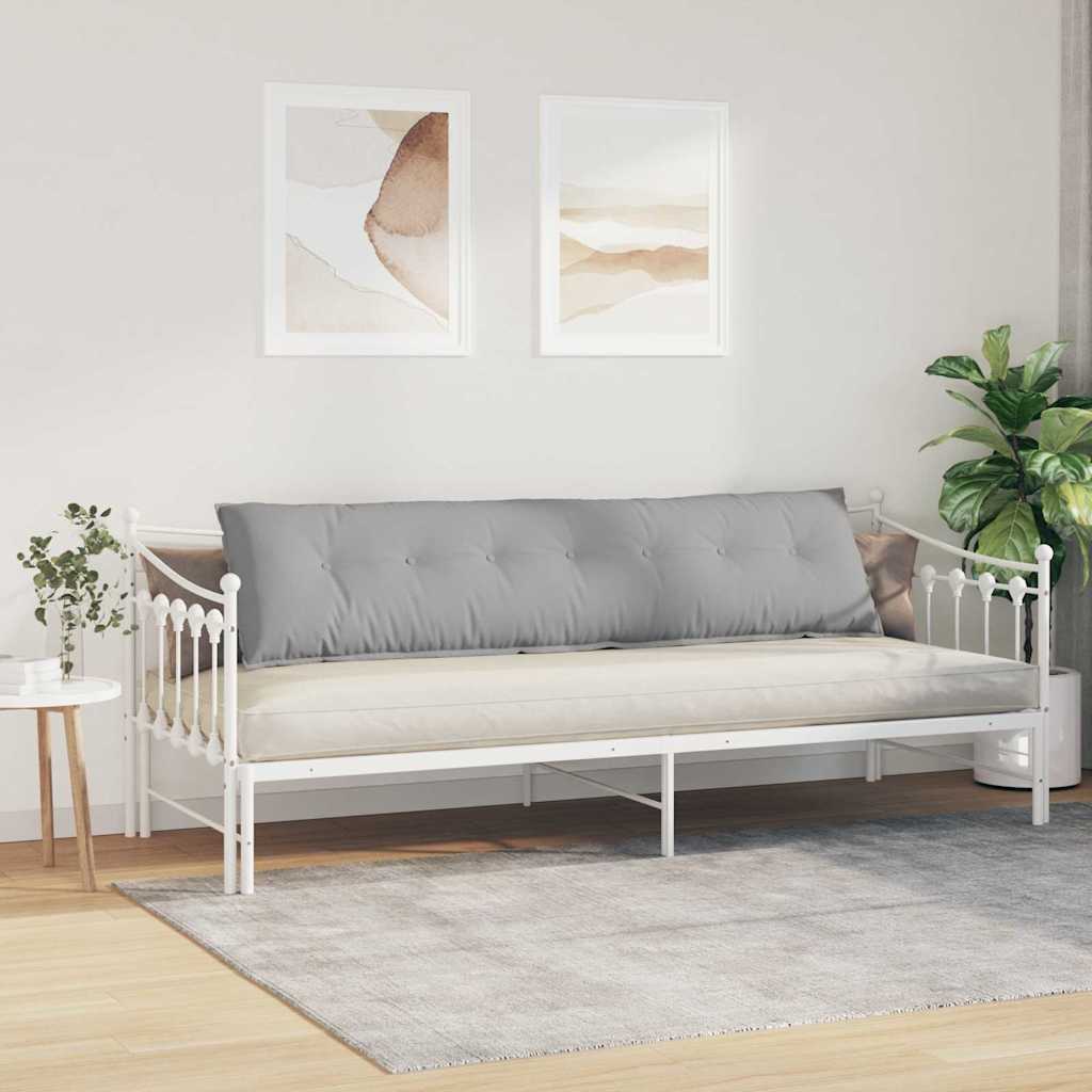 Jastuk za leđa Oblačnosiva 200 x 19 x 50 cm tkanina