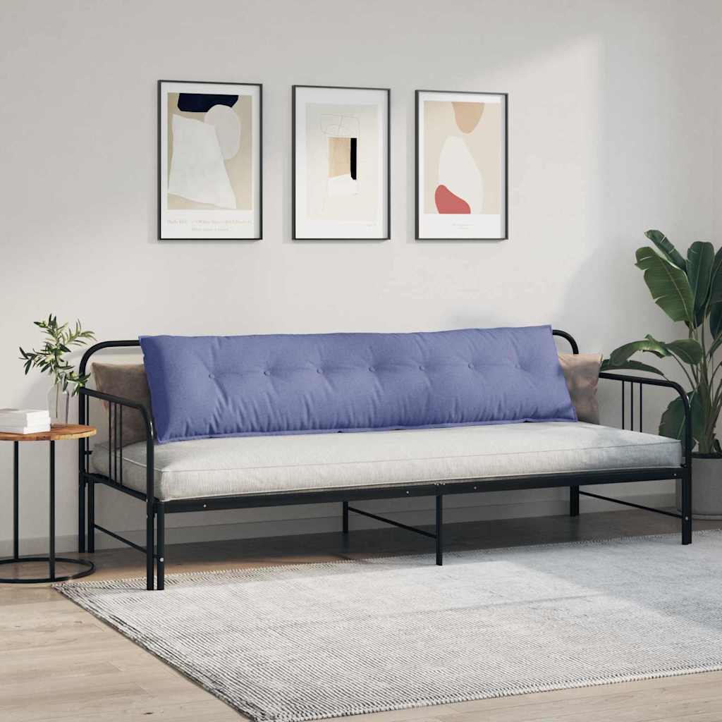 Jastuk za leđa Traper plava 200 x 19 x 50 cm tkanina