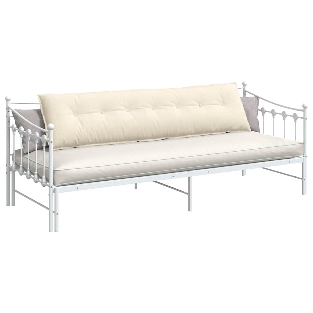 Jastuk za leđa Krema 200 x 50 cm Kordura tekstil