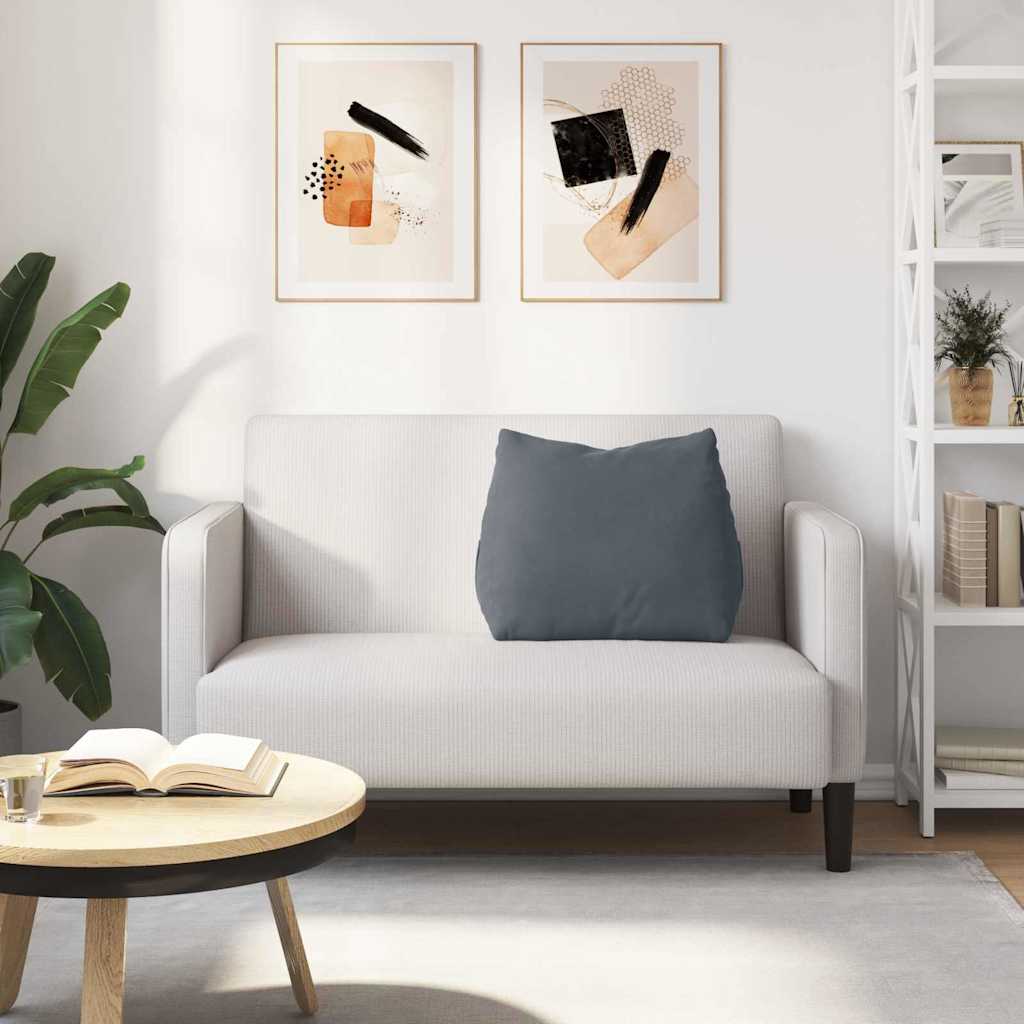 Jastuk za leđa Tamno siva 60 x 20 x 50 cm Kordura tekstil