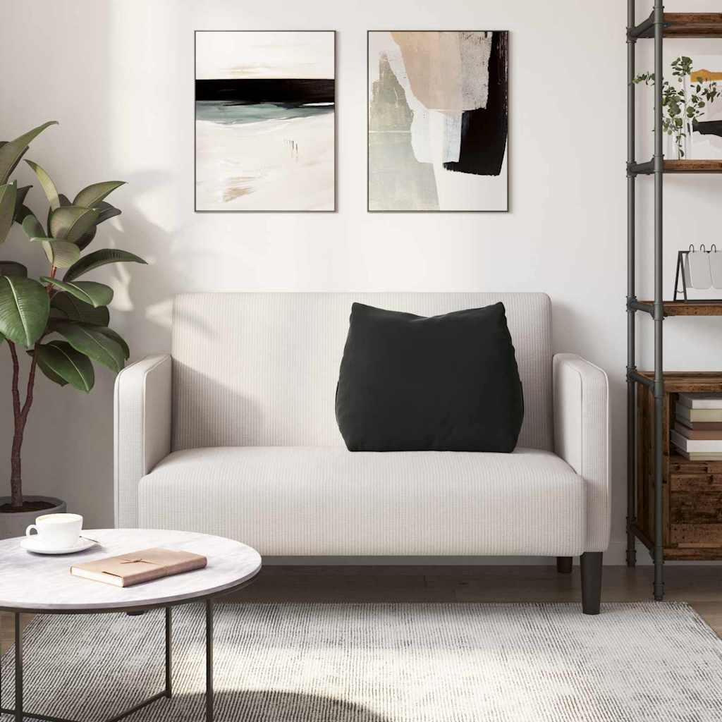 Jastuk za leđa Crna 60 x 20 x 50 cm Kordura tekstil