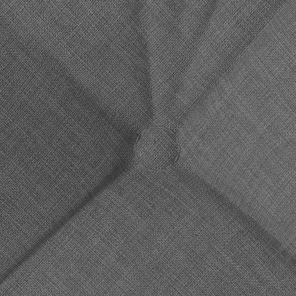 Jastučići za sjedenje 4 pcs Tamno siva 40 x 40 x 12 cm tkanina