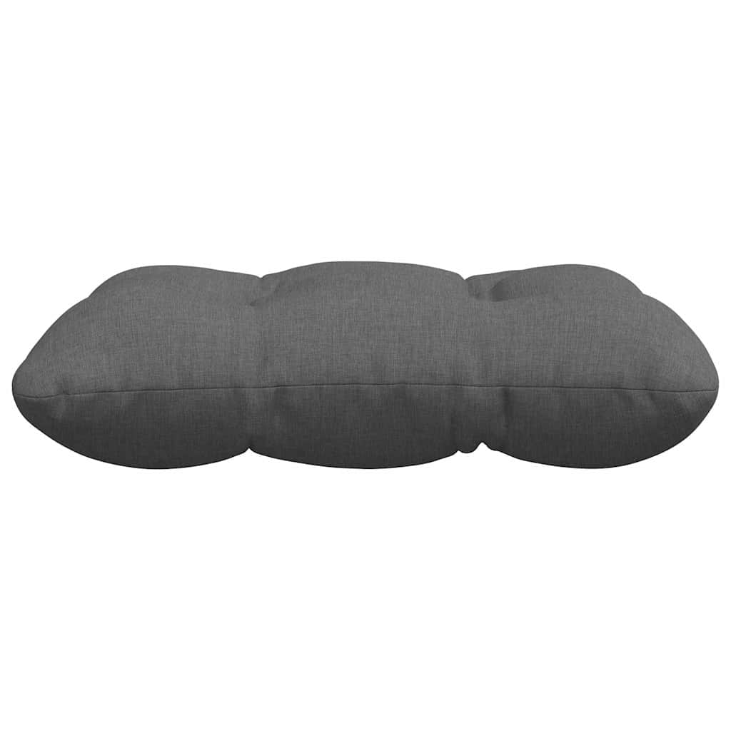 Jastučići za sjedenje 4 pcs Tamno siva 40 x 40 x 12 cm tkanina