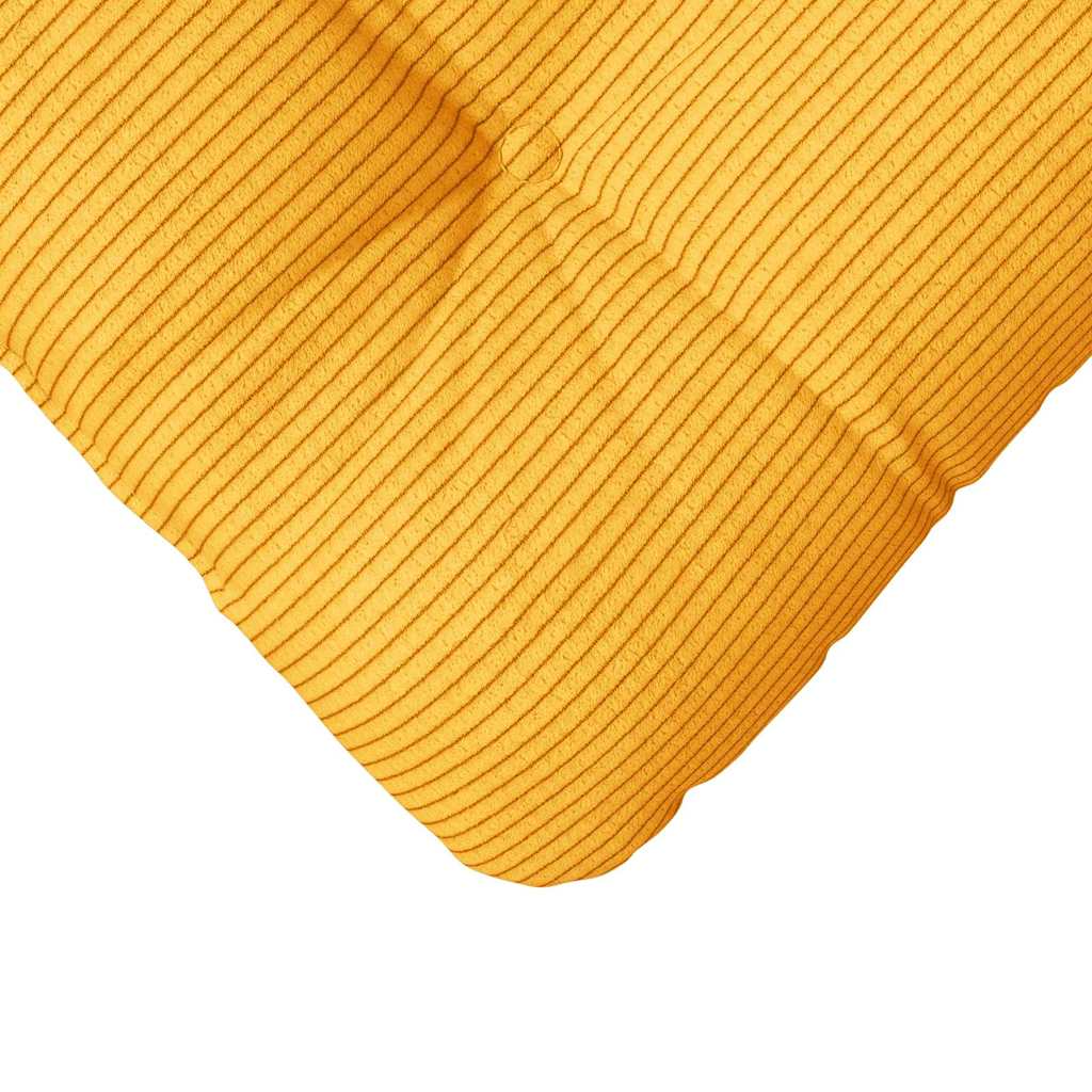 Jastučići za sjedenje 4 pcs Svijetlo žuta 40 x 40 cm