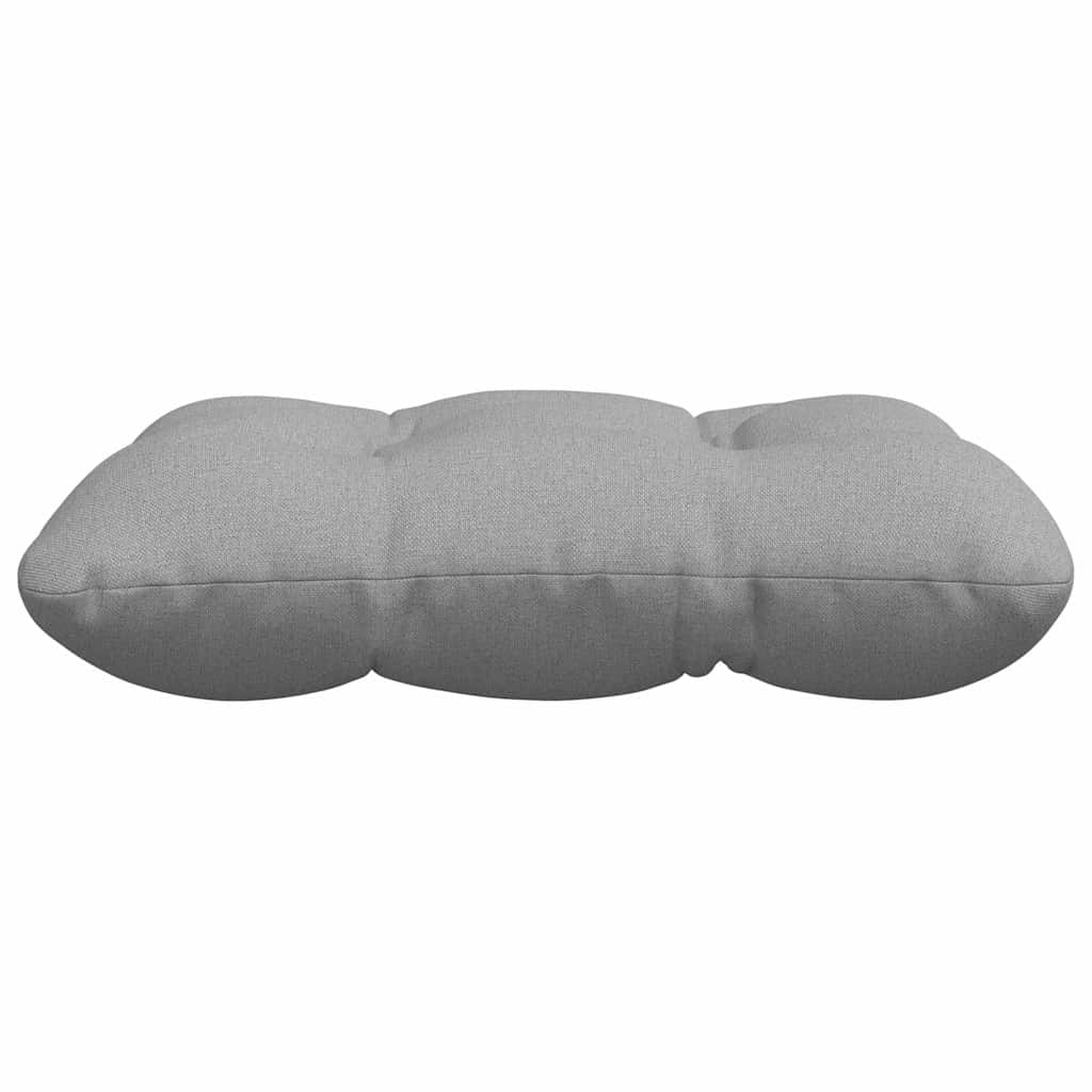 Jastučići za sjedenje 4 pcs Oblačnosiva 45 x 45 x 12 cm tkanina