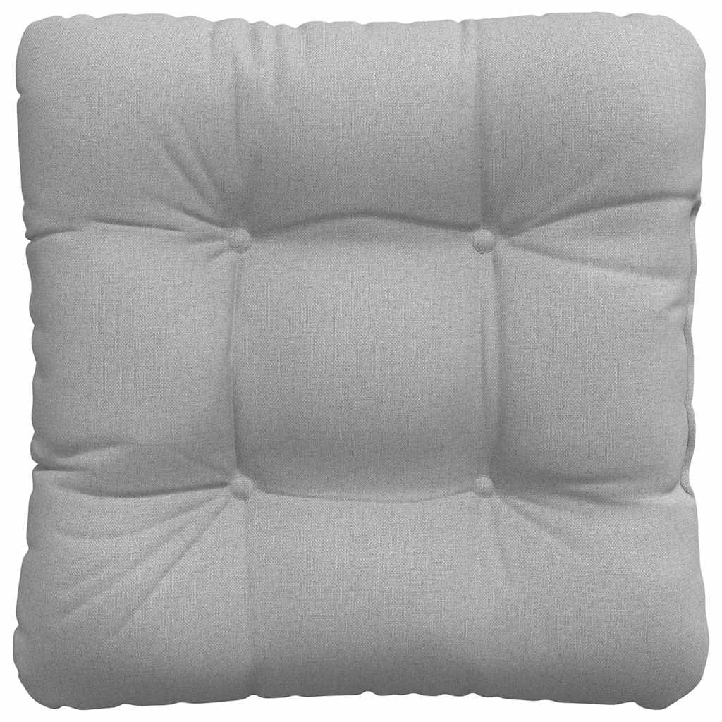 Jastučići za sjedenje 4 pcs Oblačnosiva 45 x 45 x 12 cm tkanina