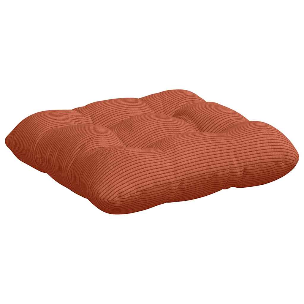 Jastučići za sjedenje 4 pcs Crvena narančasta 45 x 45 cm