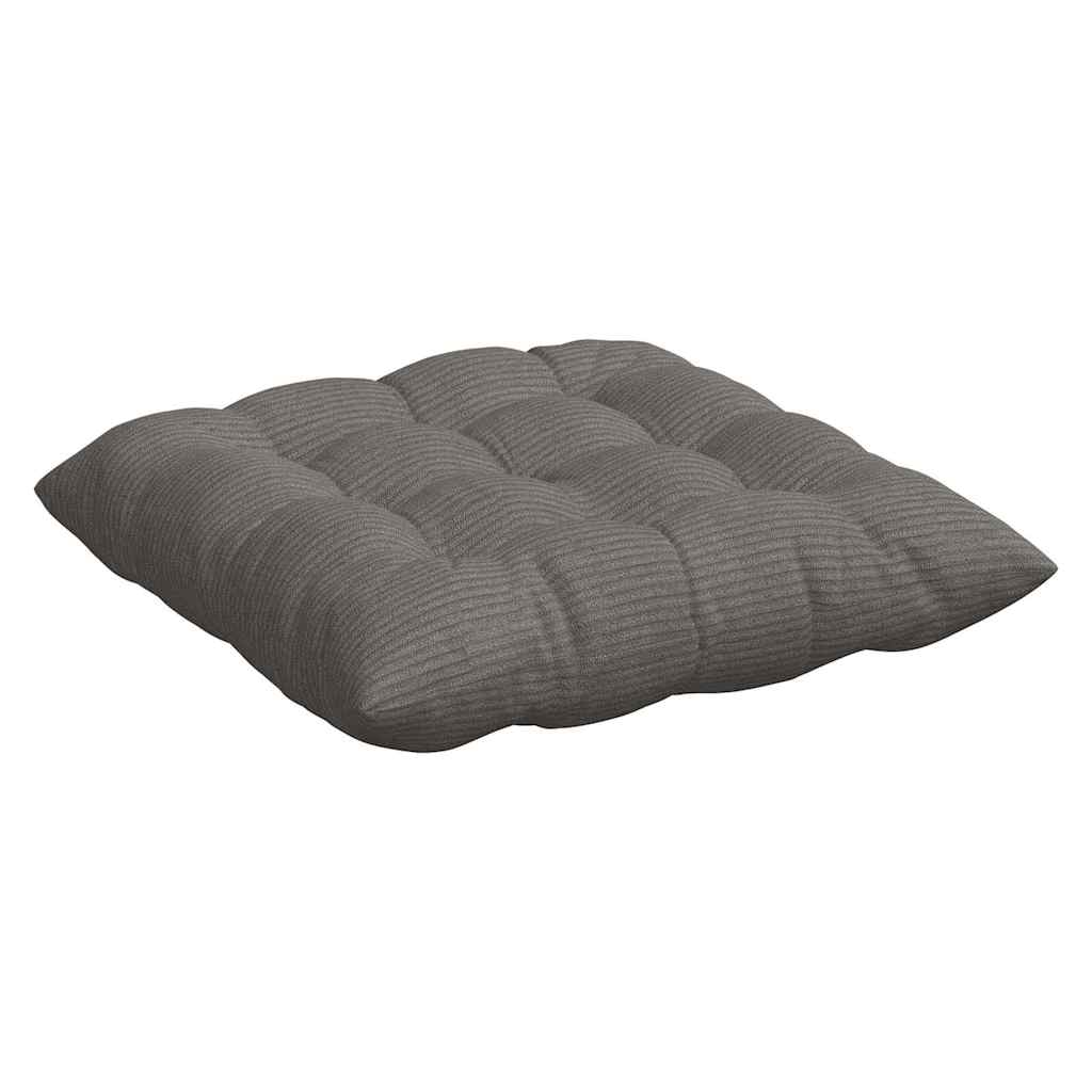 Jastučići za sjedenje 4 pcs Svijetlo siva 40 x 40 x 6 cm
