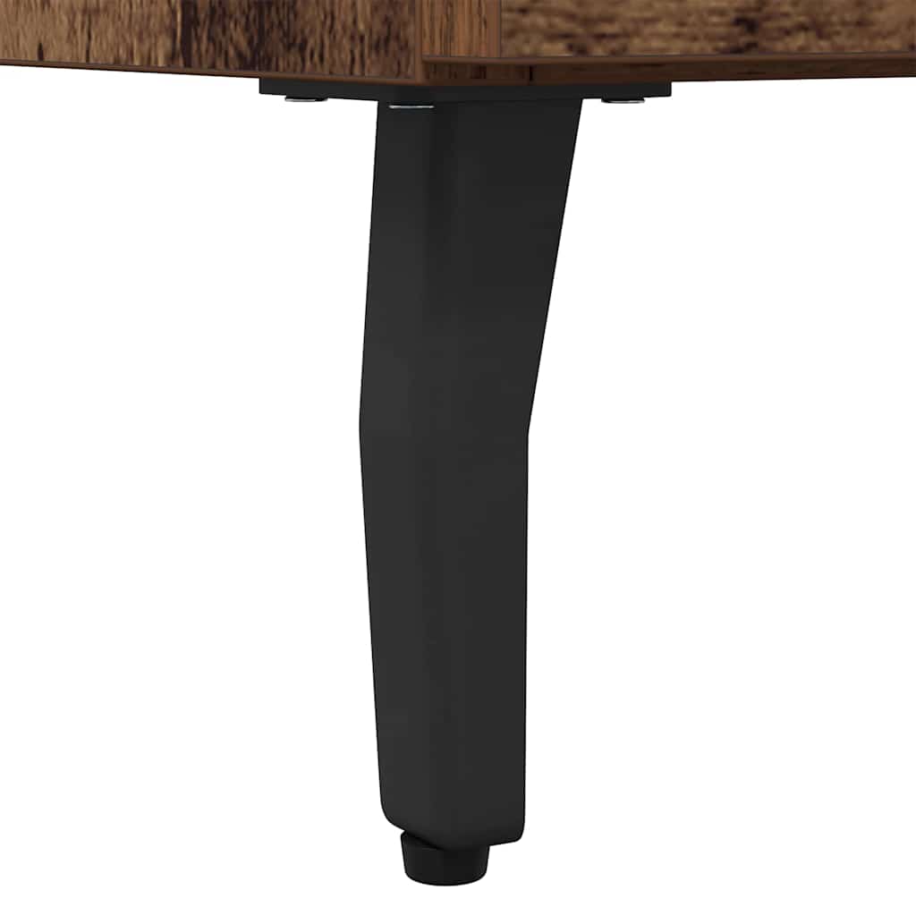 Noćni ormar s ladicama 2 pcs Staro drvo 40 x 35 x 47,5 cm