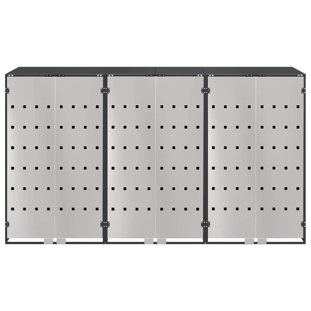 Skladištenje kanti za 3 kante Antracit 340 x 77.5 x 115.5 cm