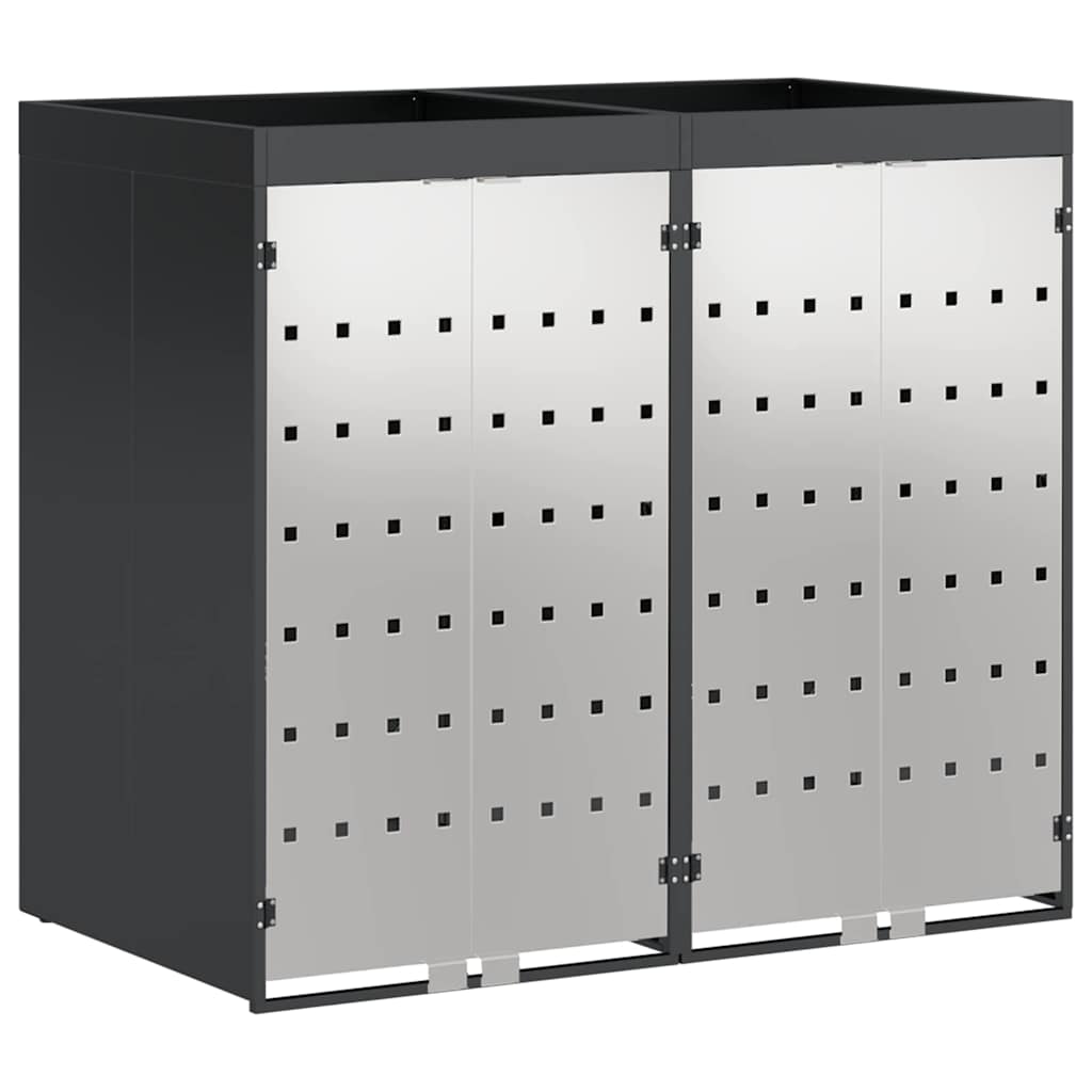 Skladištenje kanti za 3 kante Antracit 340 x 77.5 x 115.5 cm