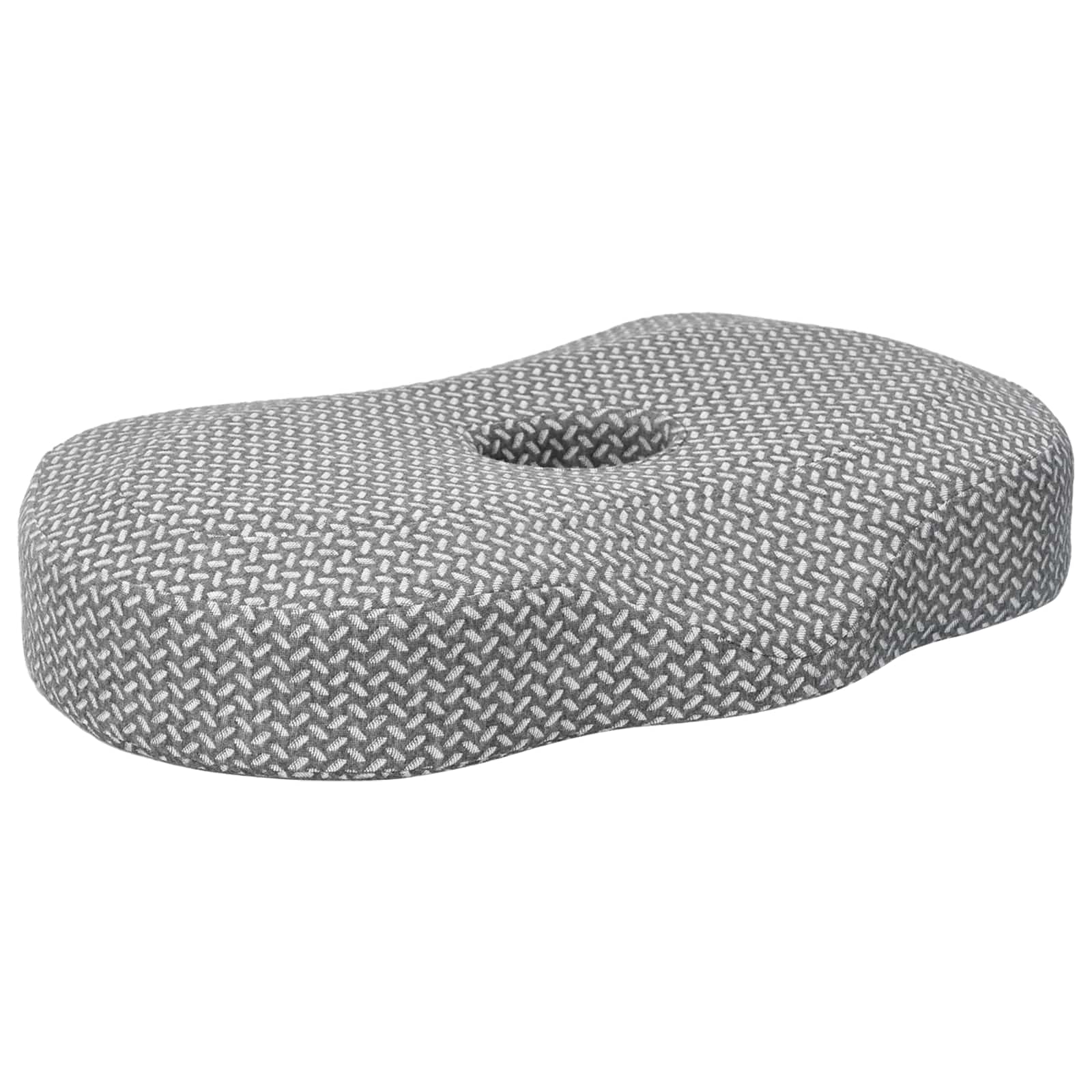 Jastučić za vrat Sivi 53 x 34,5 x 10,5 cm Pjena za pamćenje