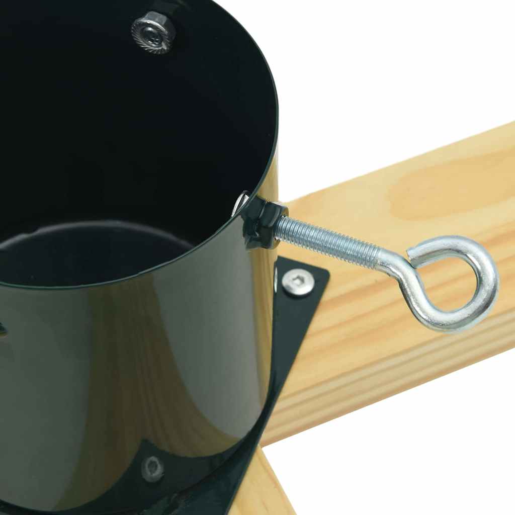 Stalak za božićno drvce 1.73 Zelena 50 x 50 x 16 cm
