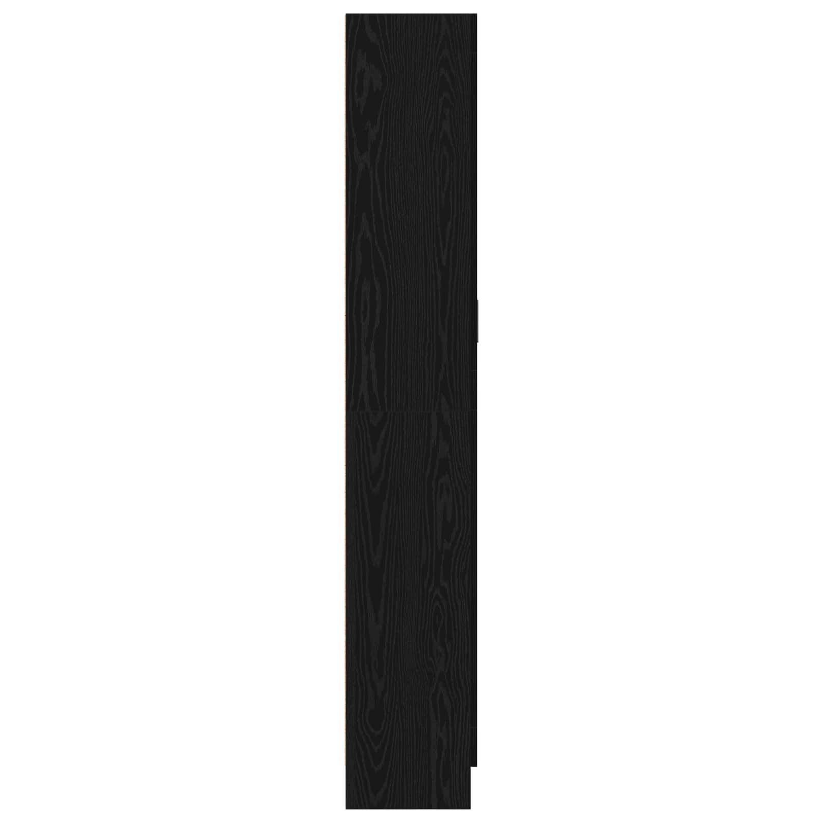 Ormarić za knjige Crni hrast 82,5 x 30,5 x 185 cm