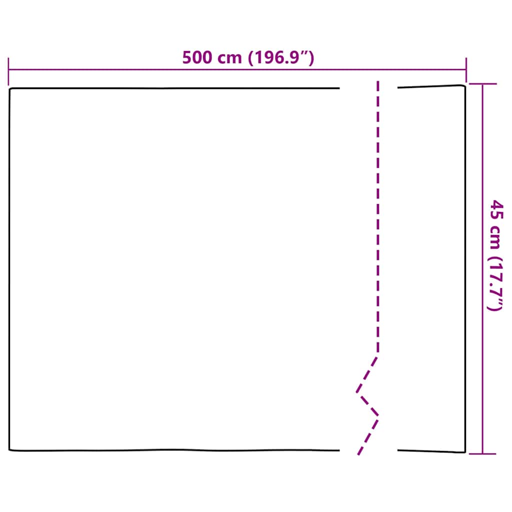 Statička folija za prozore Uzorak od bambusa 45 x 500 cm PVC