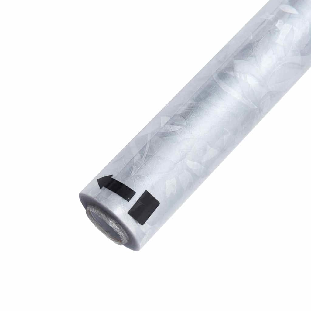 Statička folija za prozore Uzorak cvjetova 90 x 500 cm PVC