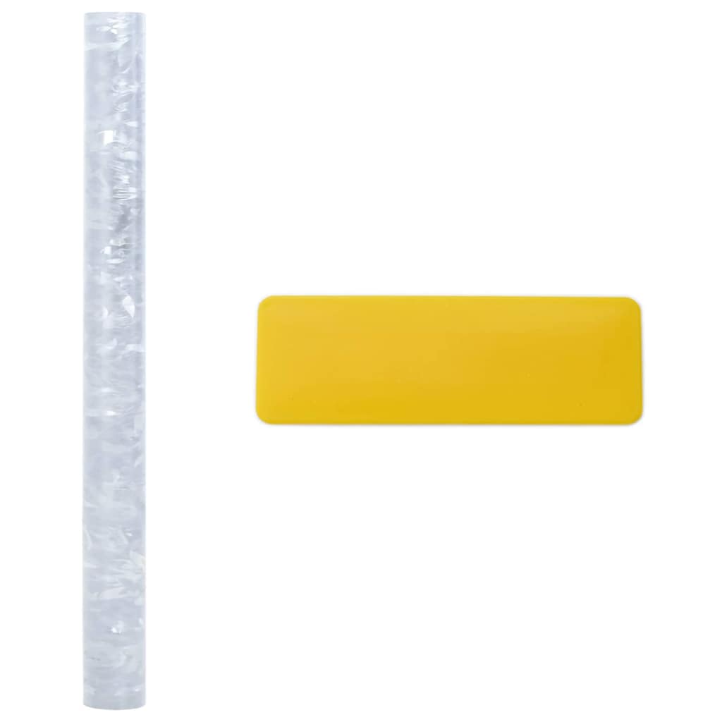 Statička folija za prozore Uzorak cvjetova 90 x 500 cm PVC