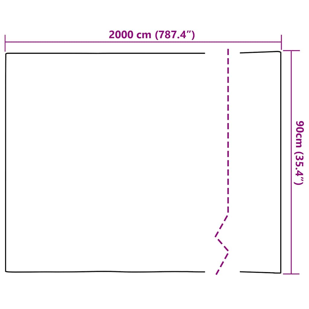 Statička folija za prozore *Transparent*an 90 x 2000 cm PVC