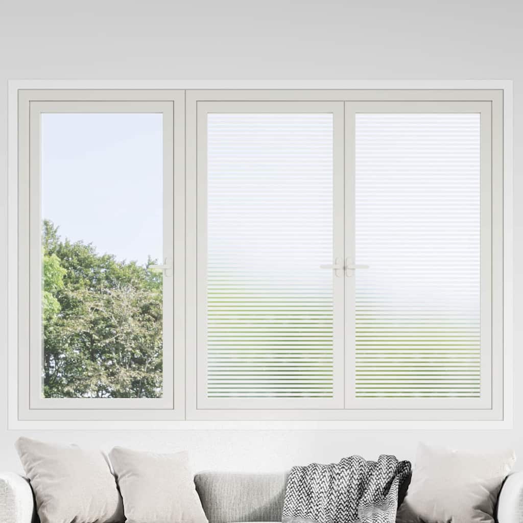 Samoljepljiva prozirna folija Matirane pruge 45 x 1000 cm PVC