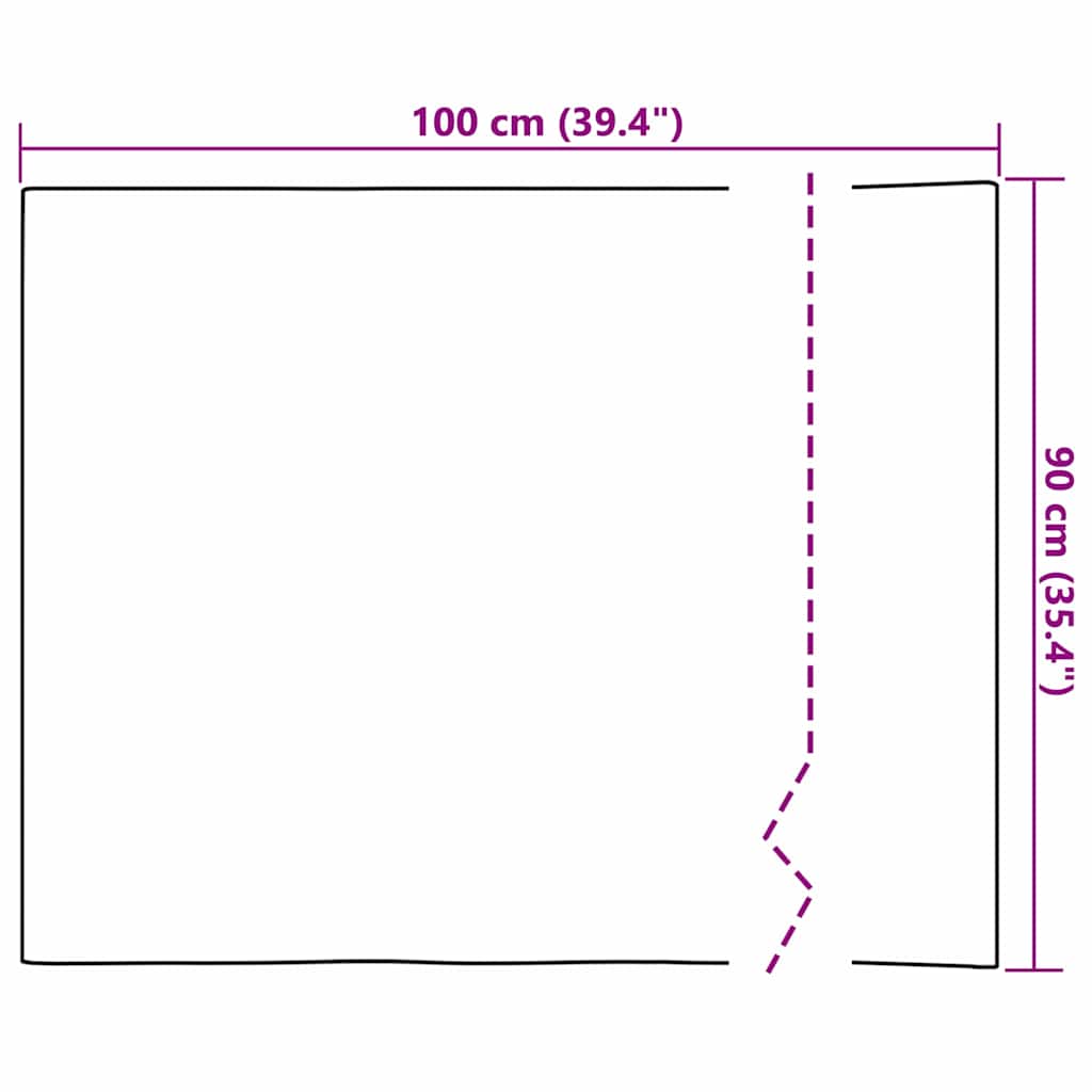 Samoljepljiva ogledalna folija 90 x 100 cm 2 pcs Srebrno PET