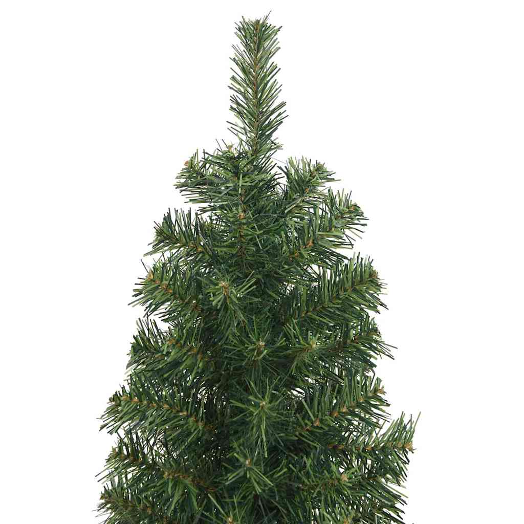 Umjetno božićno drvce Zelena 210 cm PVC i čelik i plastika