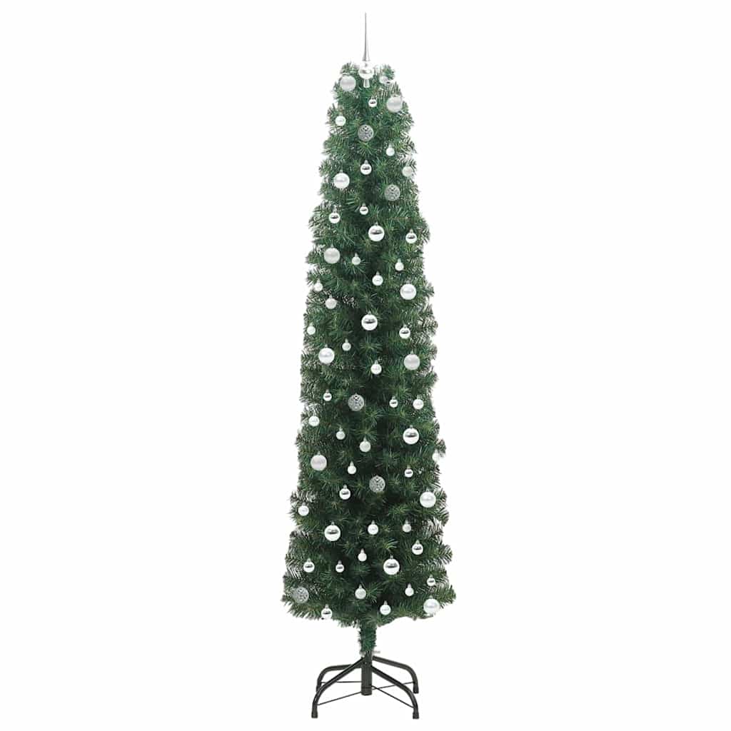 Umjetno božićno drvce Zelena 240 cm PVC i čelik i plastika