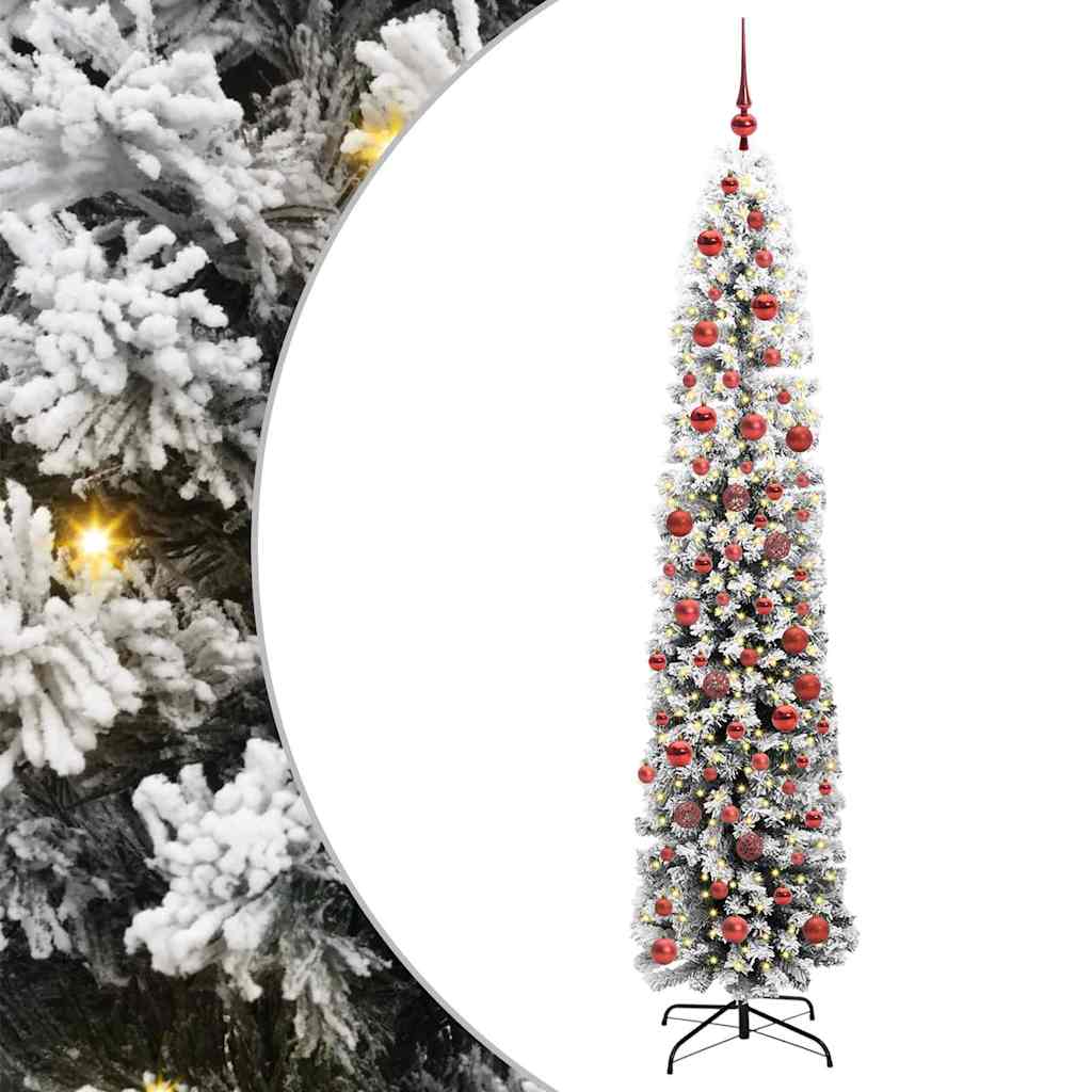 Umjetno božićno drvce Zelena 180 cm PVC i čelik i plastika