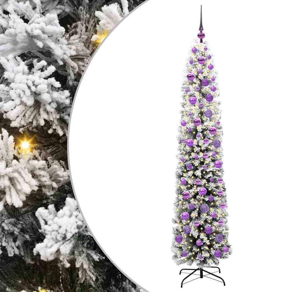 Umjetno božićno drvce Zelena 180 cm PVC i čelik i plastika