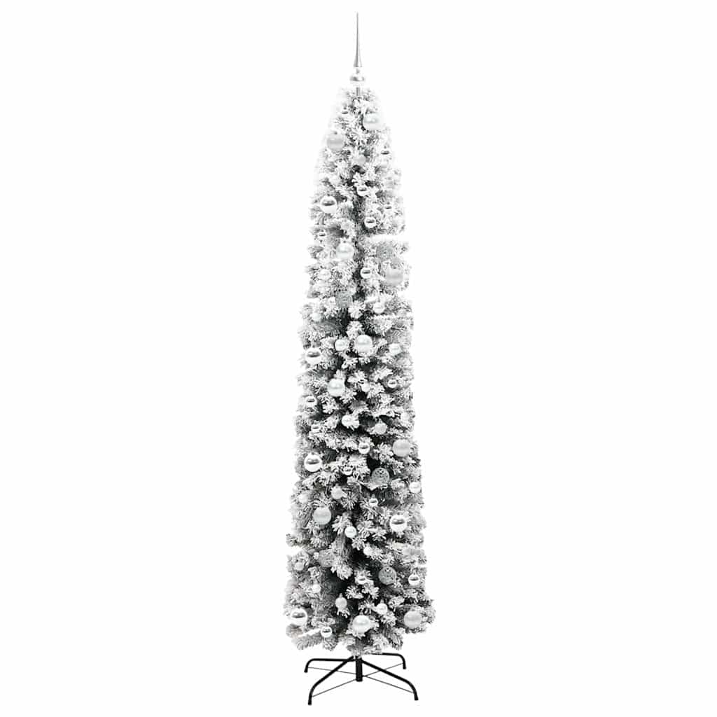 Umjetno božićno drvce Zelena 210 cm PVC i čelik i plastika