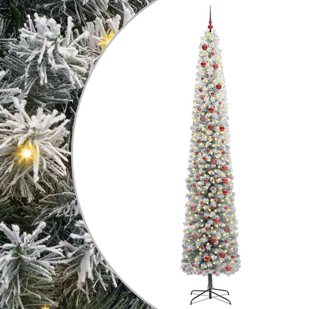 Umjetno božićno drvce Zelena 300 cm PVC i čelik i plastika