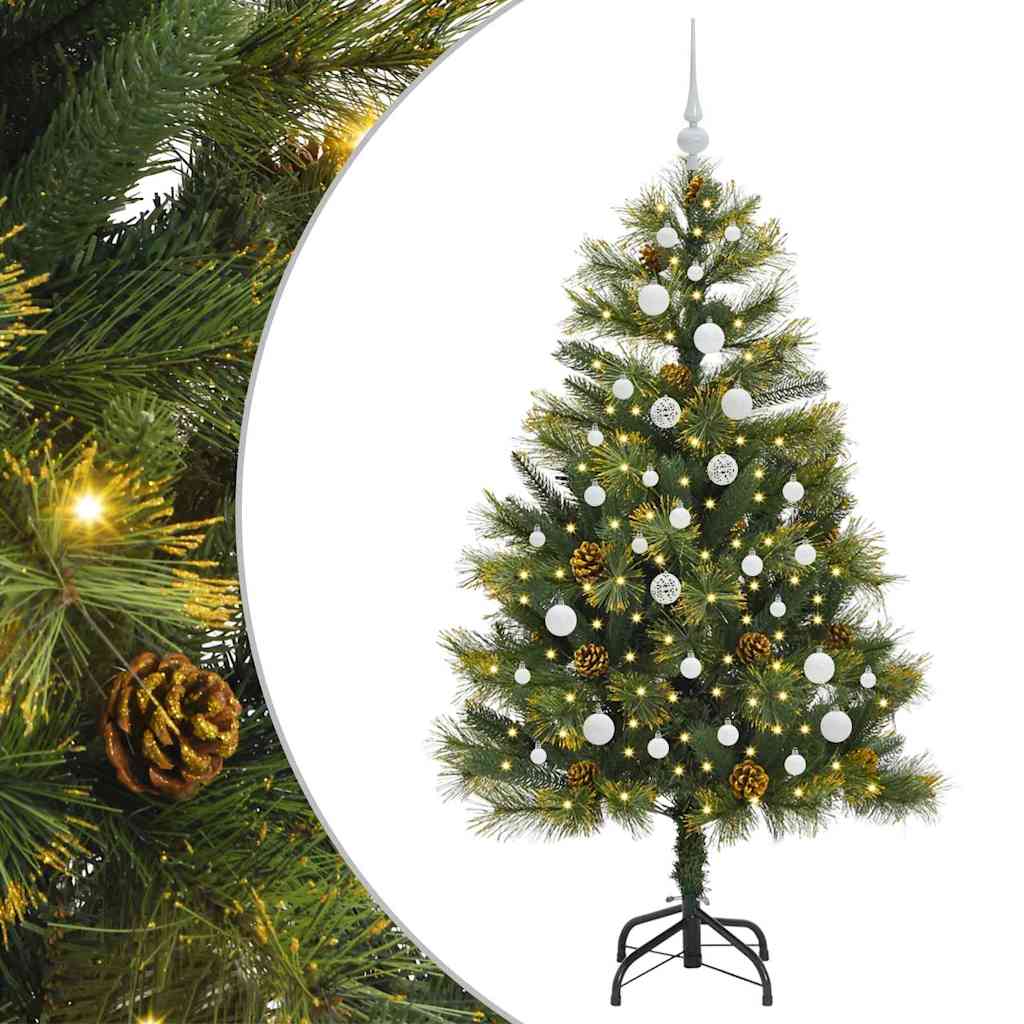 Umjetno Drvo za Božić s Šišarkama Zelena 150 cm