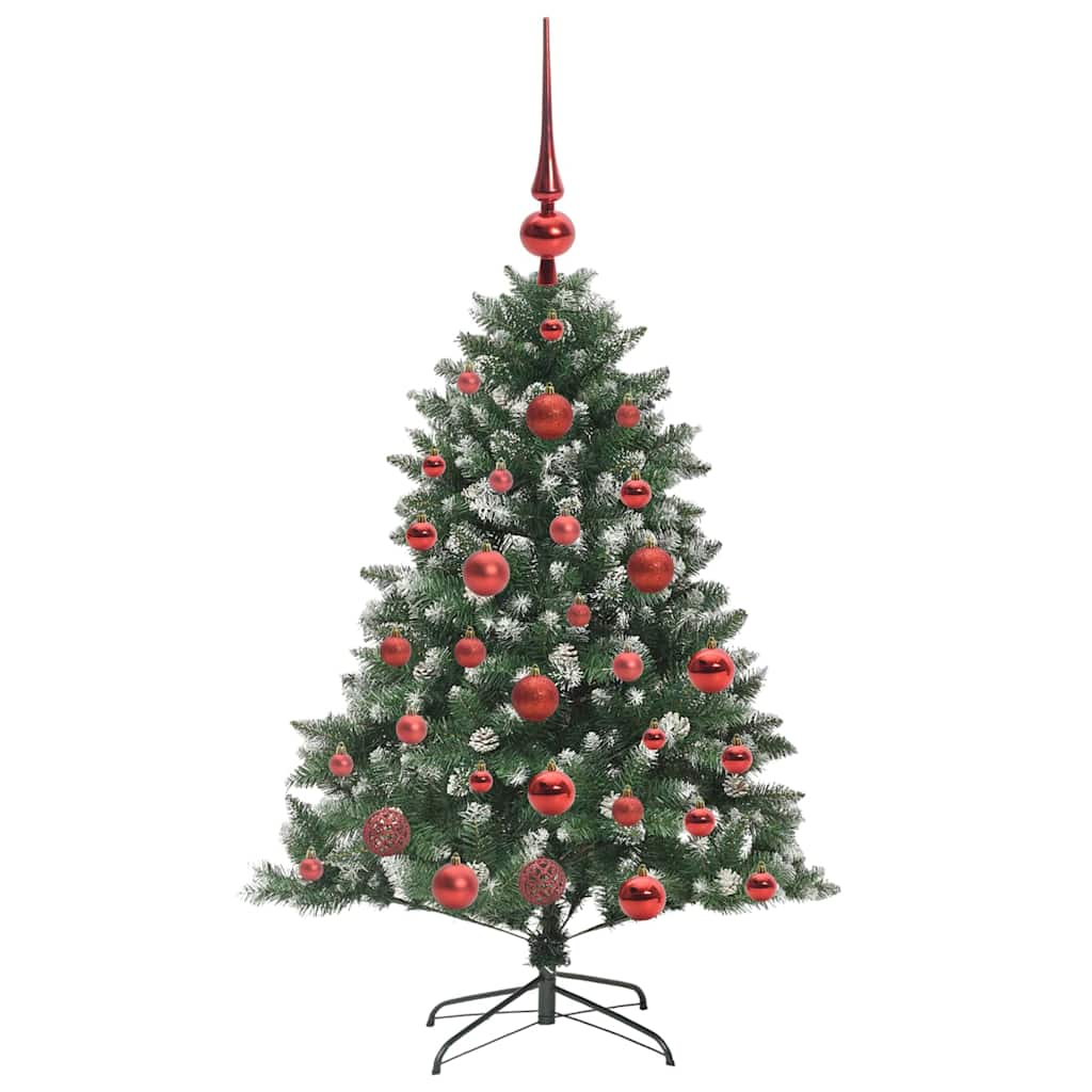 Umjetno božićno drvce Zelena 120 cm PVC, Plastika i Čelik