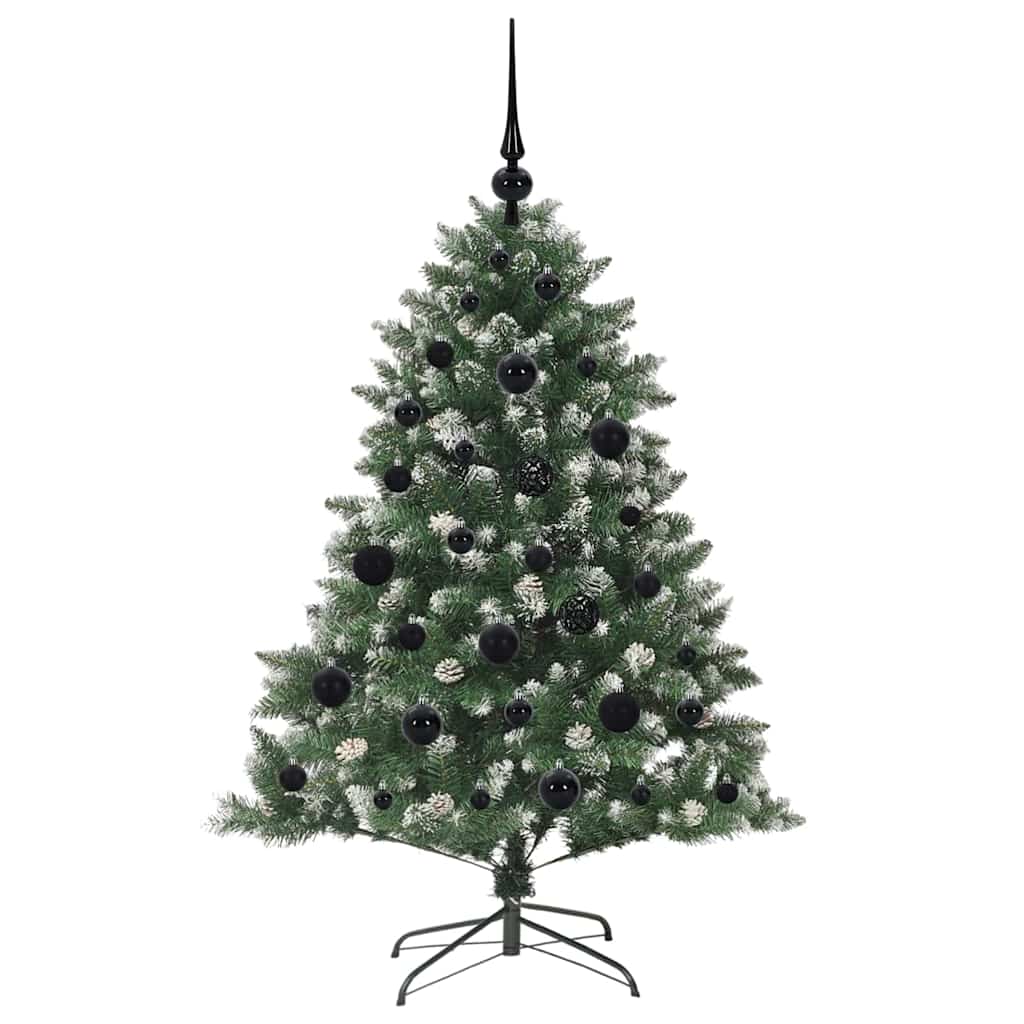 Umjetno božićno drvce Zelena 120 cm PVC, Plastika i Čelik