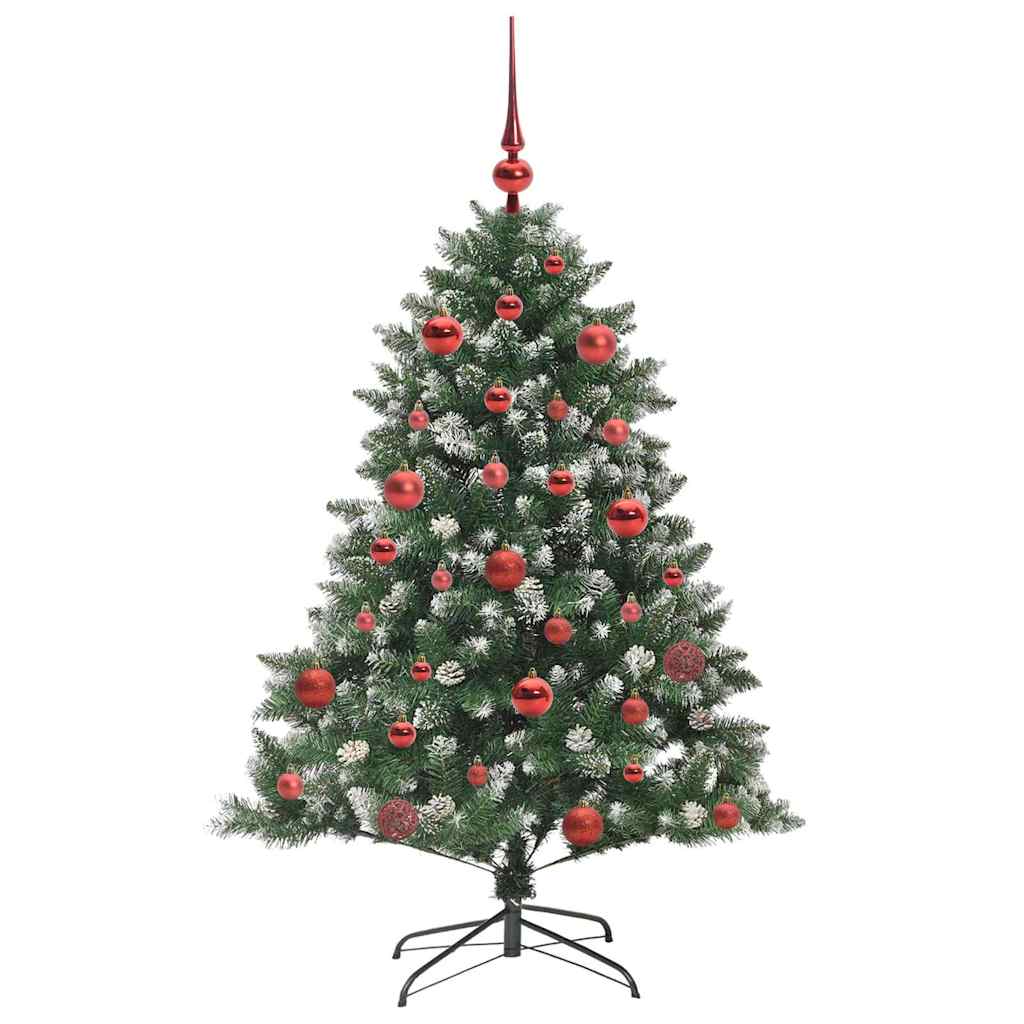 Umjetno božićno drvce Zelena 150 cm PVC, Plastika i Čelik