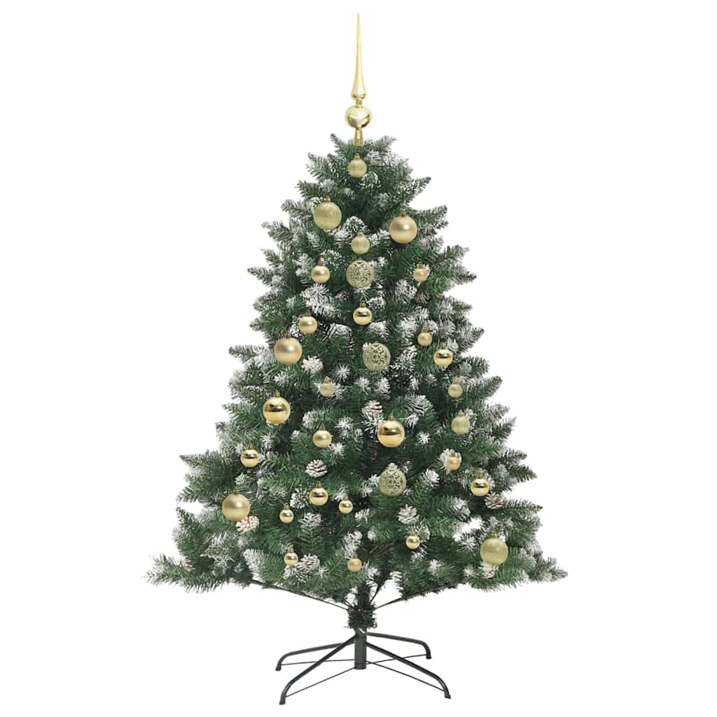 Umjetno božićno drvce Zelena 150 cm PVC, Plastika i Čelik