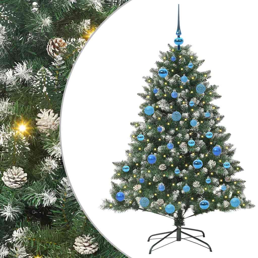 Umjetno božićno drvce Zelena 150 cm PVC, Plastika i Čelik