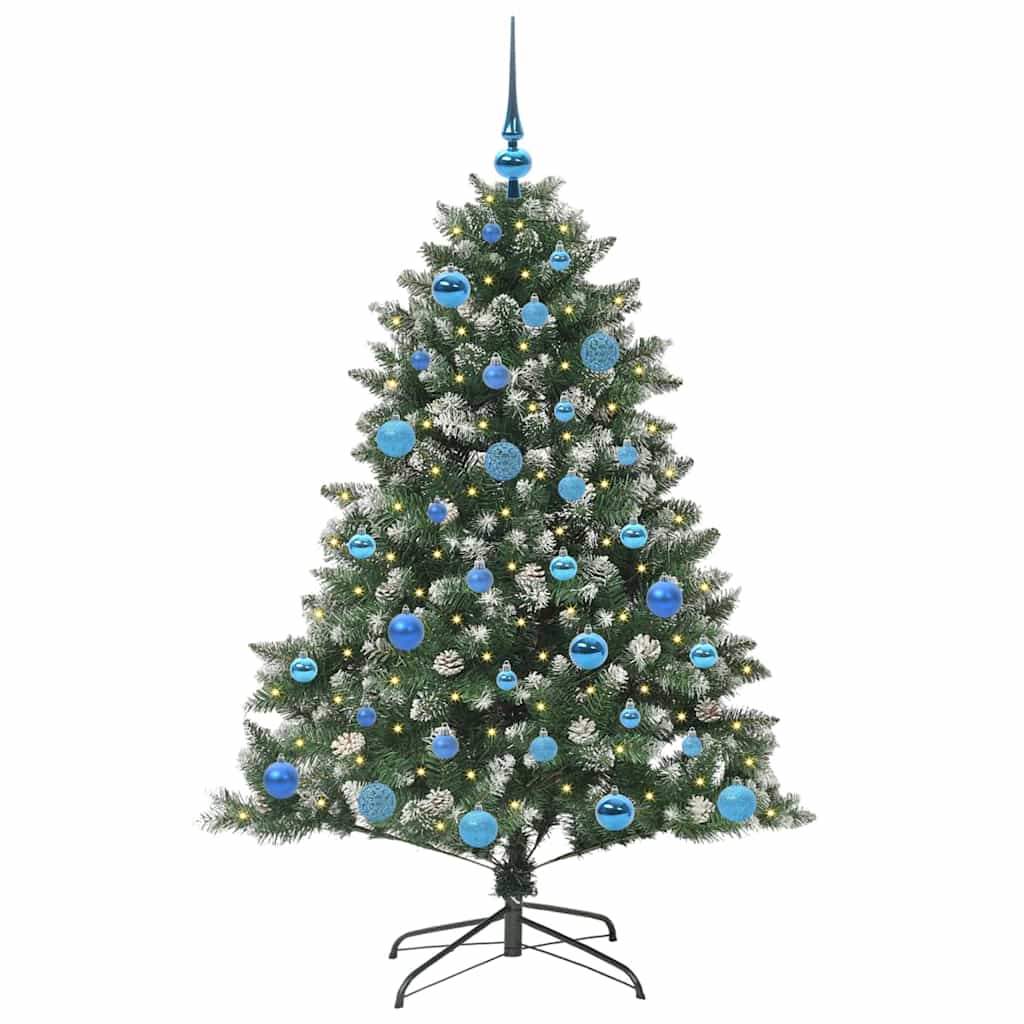 Umjetno božićno drvce Zelena 150 cm PVC, Plastika i Čelik