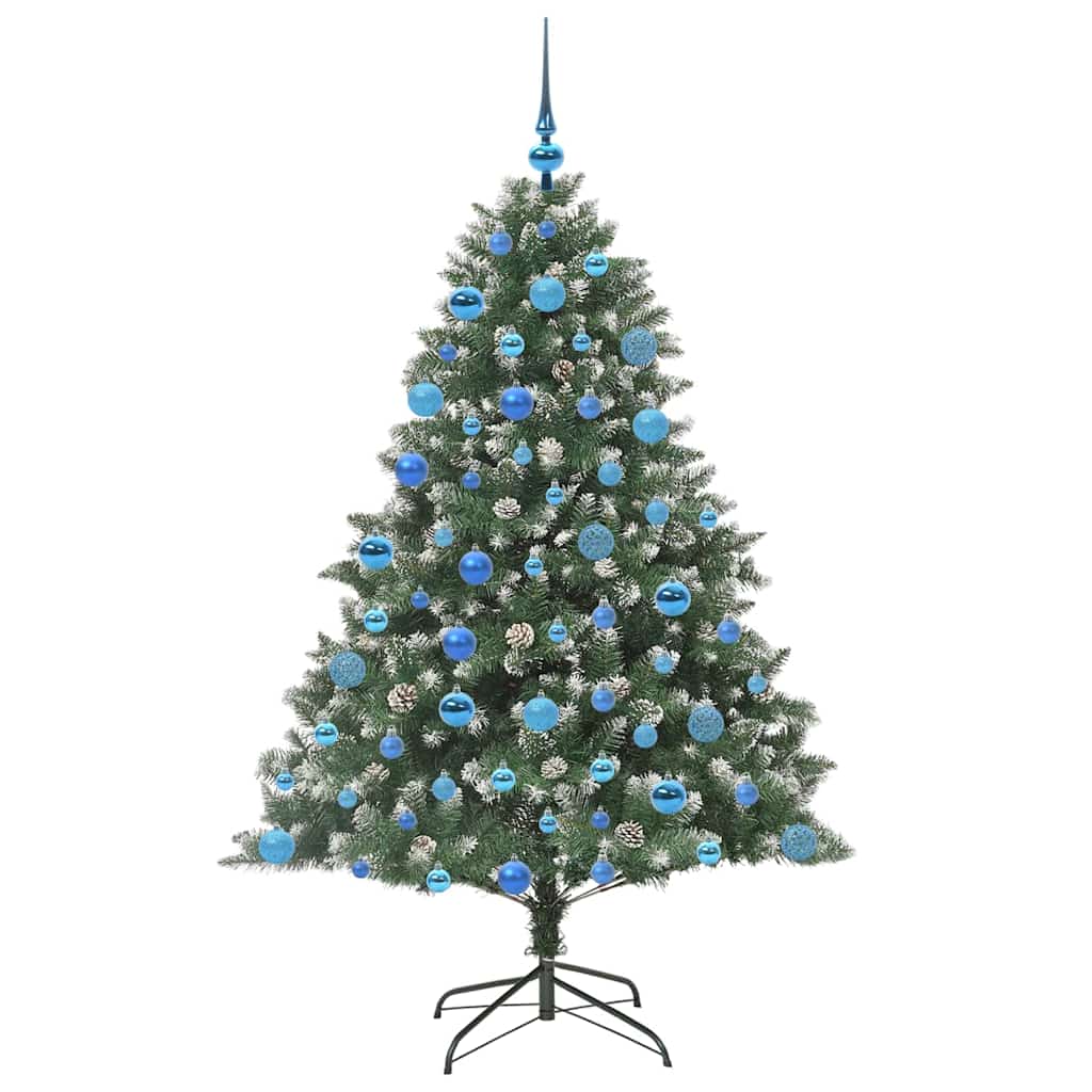 Umjetno božićno drvce Zelena 180 cm PVC, Plastika i Čelik