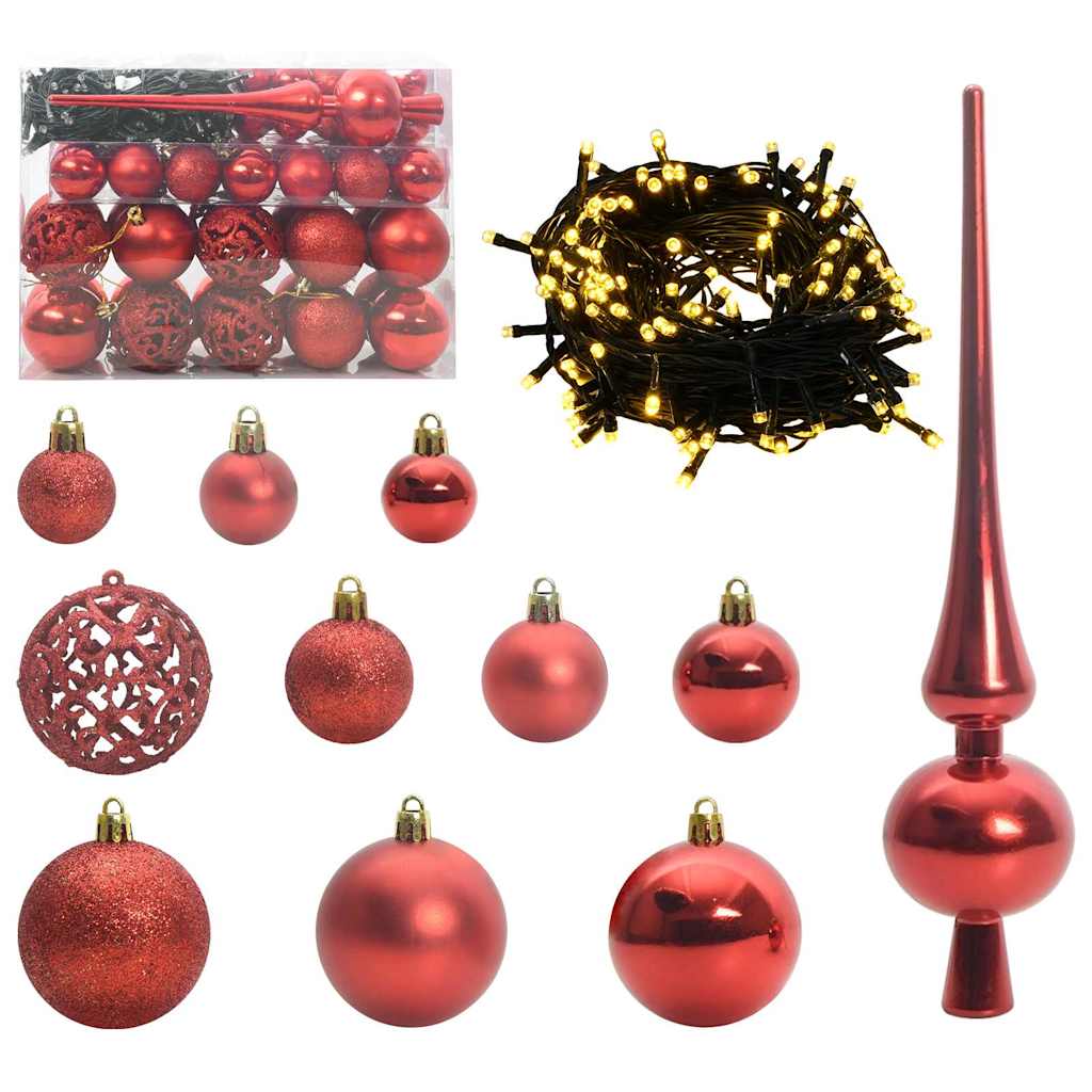 Umjetno vitko božićno drvce s stalakom Zelena i bijela 210 cm