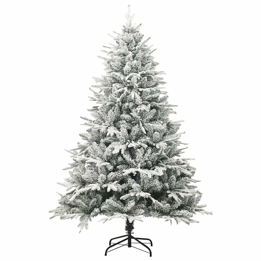 Umjetna božićna jelka s lampicama Zelena 180 cm PVC i PE