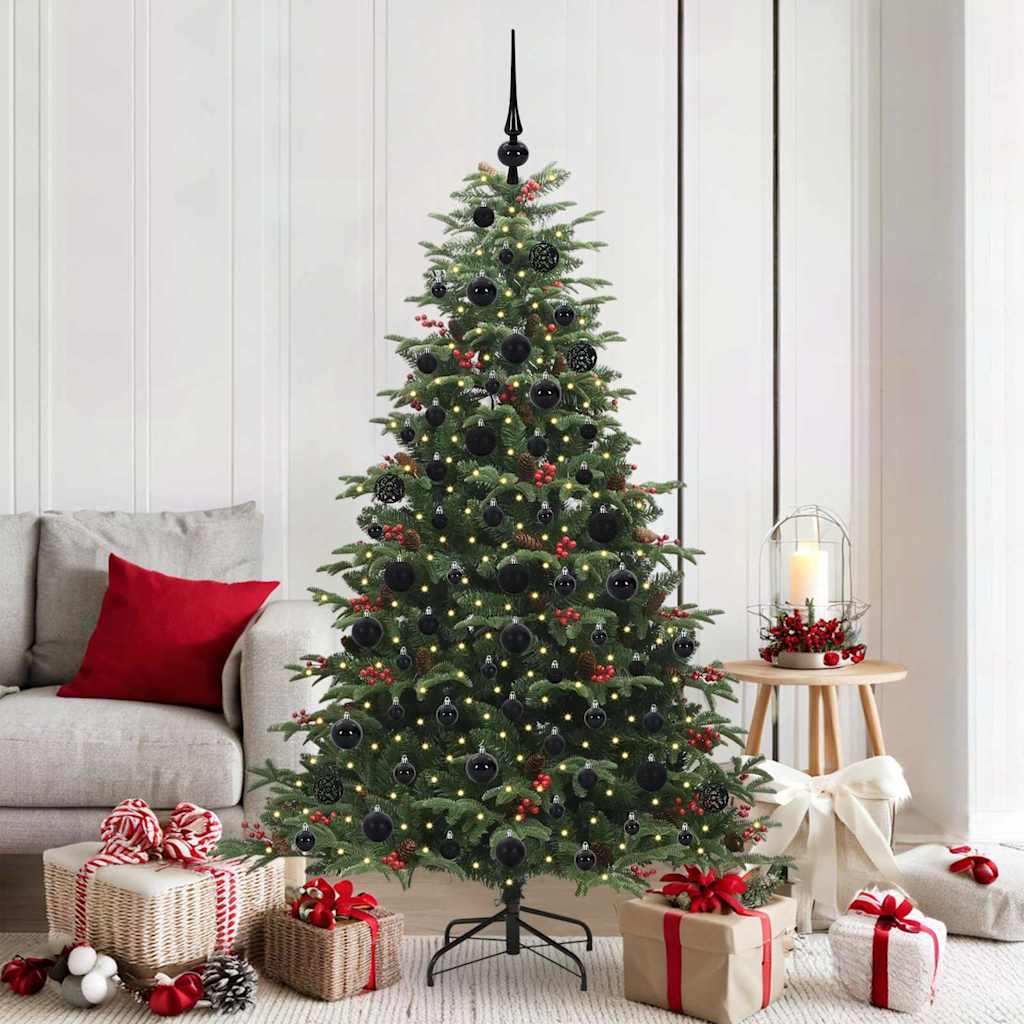 Umjetno božićno drvce Zelena 180 cm PVC i Metal i Plastika